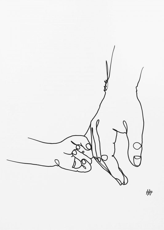 Father and Daughter | Canvas