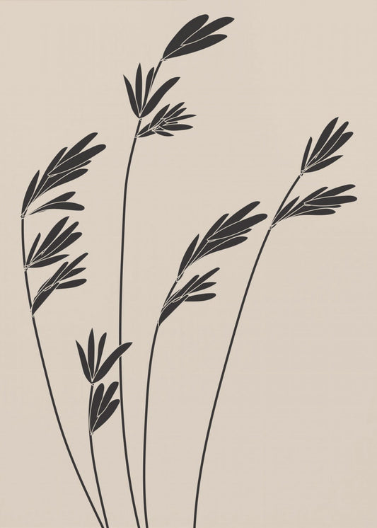 Black Plants | Poster