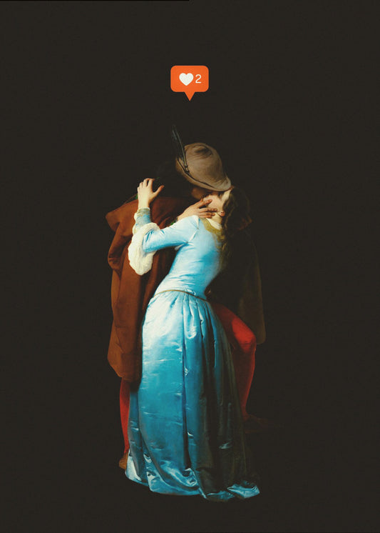 A Modern Kiss | Canvas