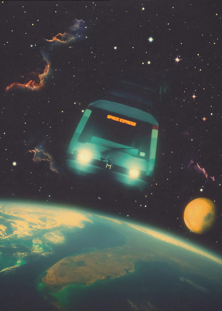 The Space Express | Canvas