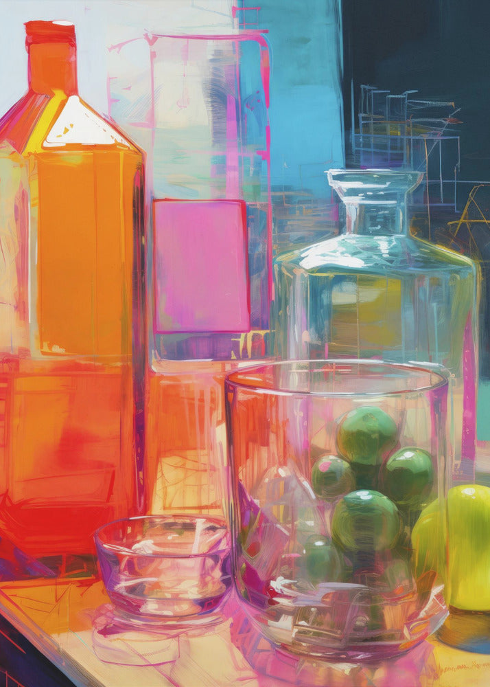 Vibrant Reflections | Canvas