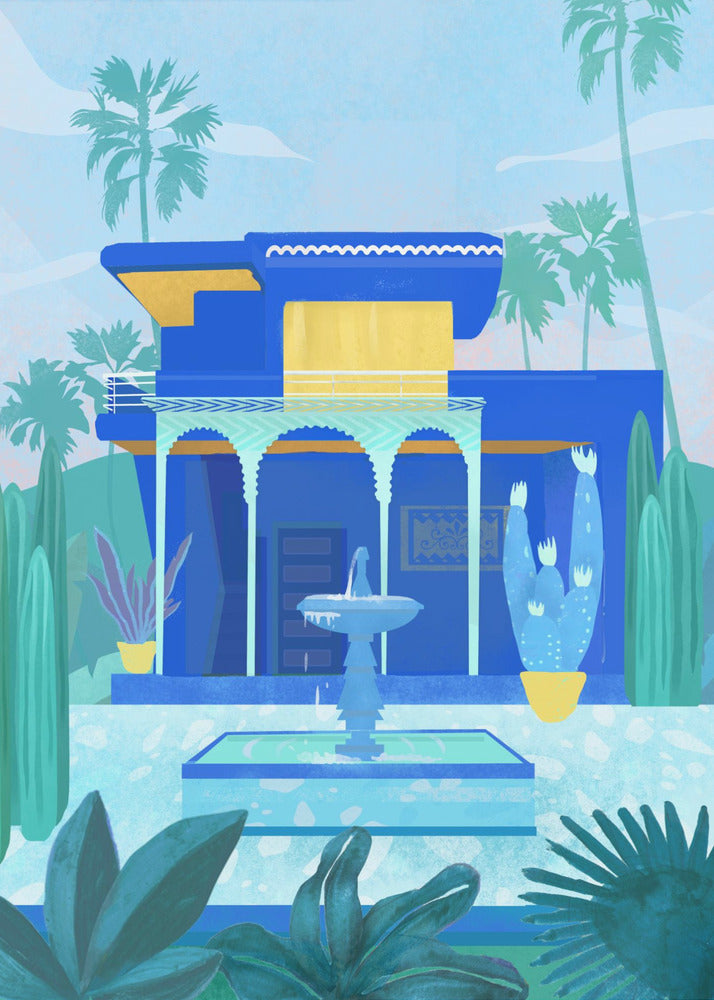 Moroccan Garden | Poster