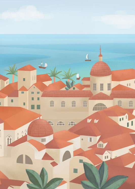 Dubrovnik Old Town | Canvas
