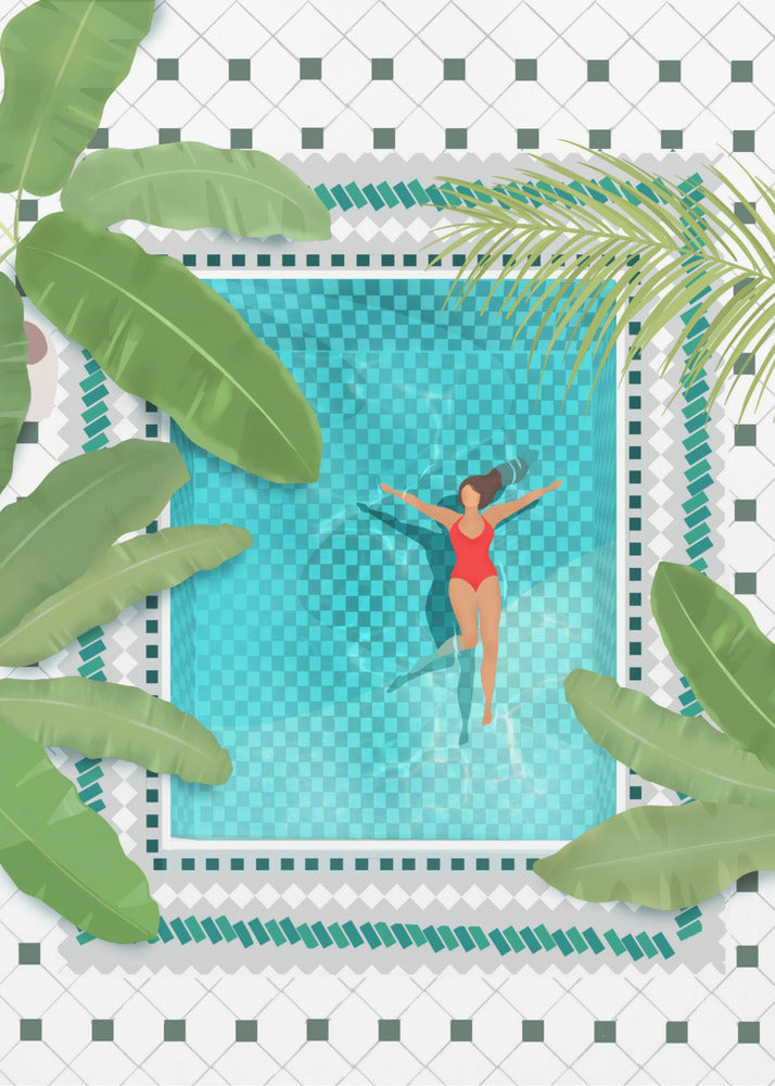 Riad Pool | Poster