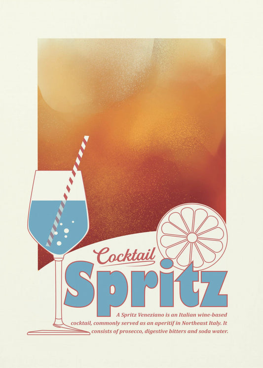 Aperol Spritz print | Canvas
