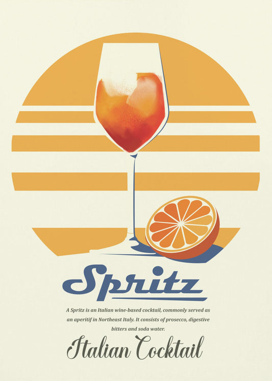 Spritz summer print | Canvas
