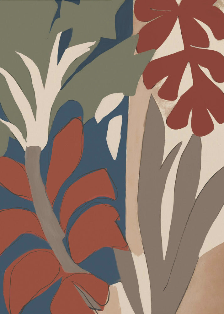 Bold Botanical Dance | Canvas