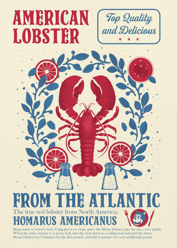 Lobster kitchen print | Canvas
