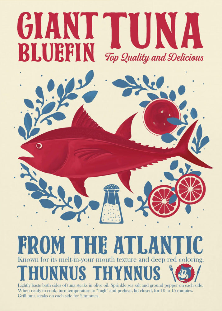 Tuna kitchen print | Poster