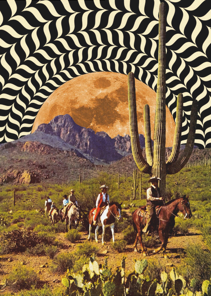 Illusionary Cowboys | Canvas