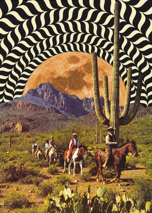 Illusionary Cowboys | Canvas