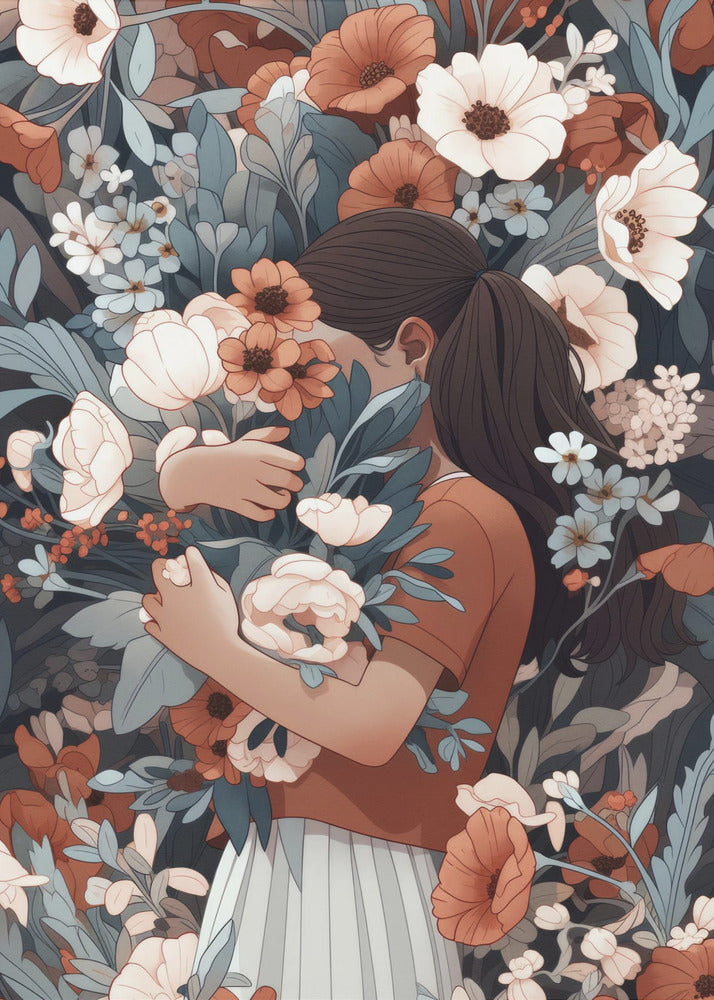 Floral Embrace | Canvas