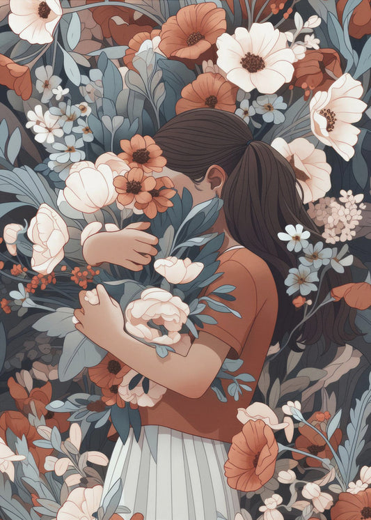 Floral Embrace | Canvas