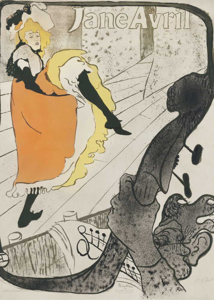 Jane Avril (1893) | Poster