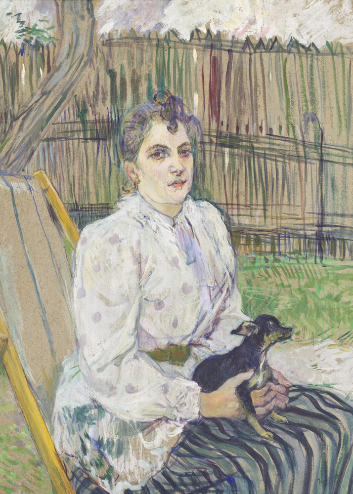Lady With a Dog (1891) | Canvas