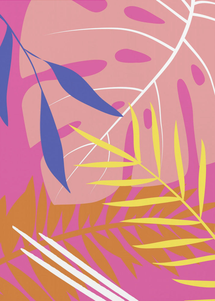 Tropical Leaves | Canvas