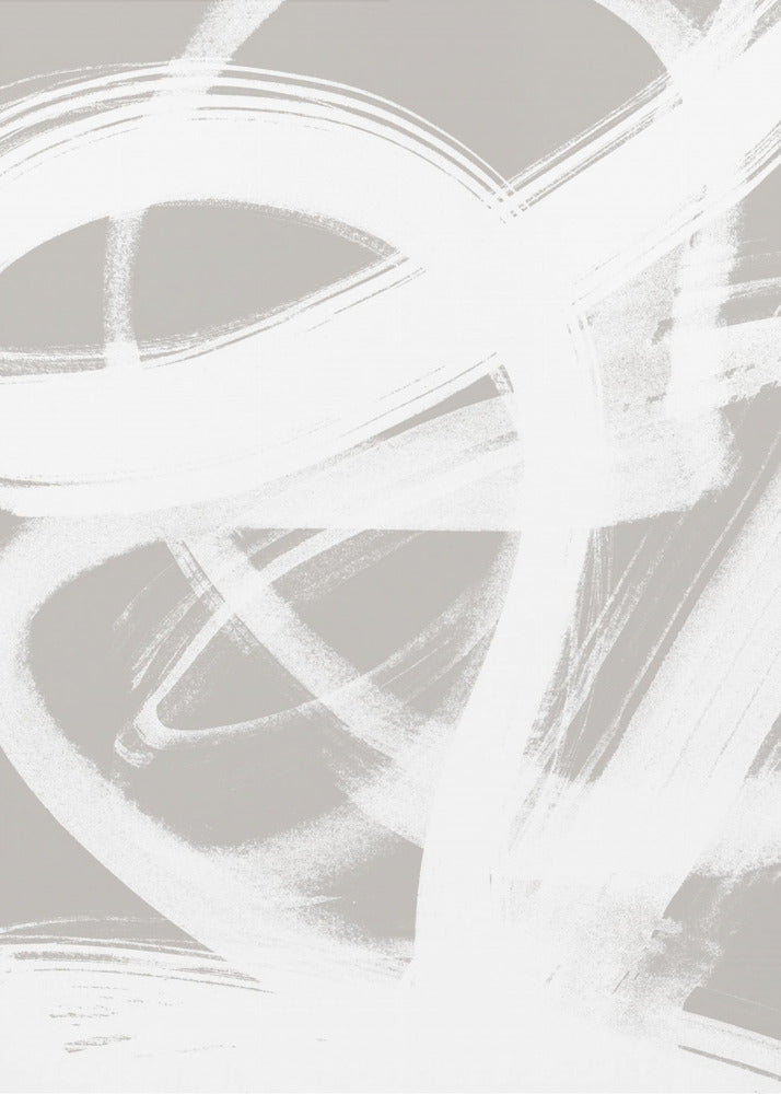 Abstract Brush Strokes 6 A1 | Canvas