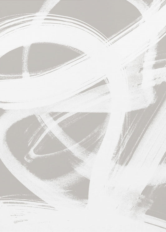 Abstract Brush Strokes 6 A1 | Canvas