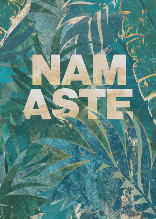 Namaste typography | Poster