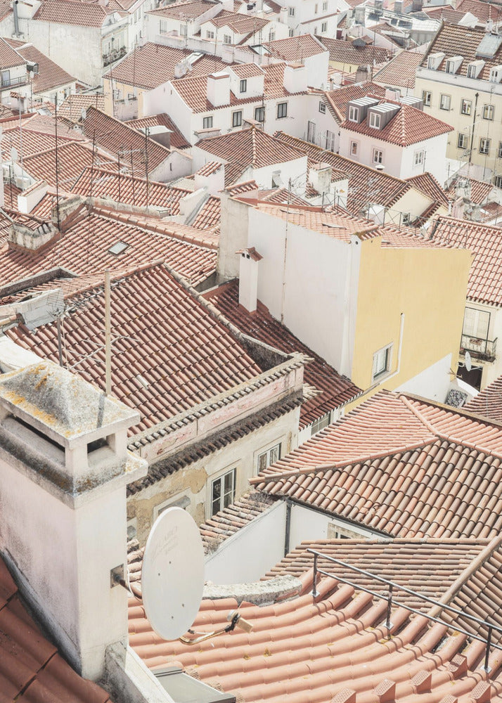 Terracotta Rooftops | Canvas
