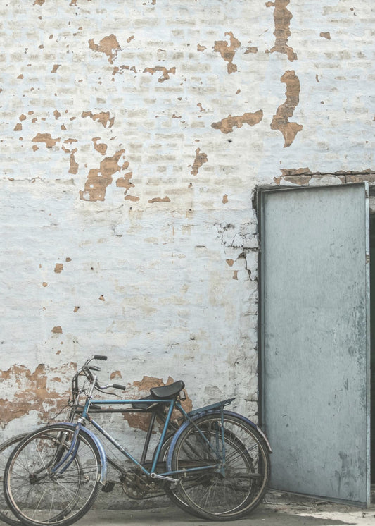Rustic Bicycle Scene | Poster