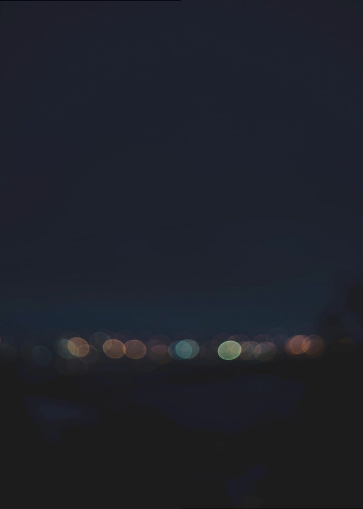 Blurred Night Lights | Poster