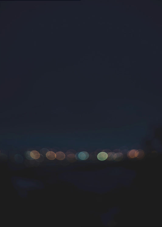 Blurred Night Lights | Canvas