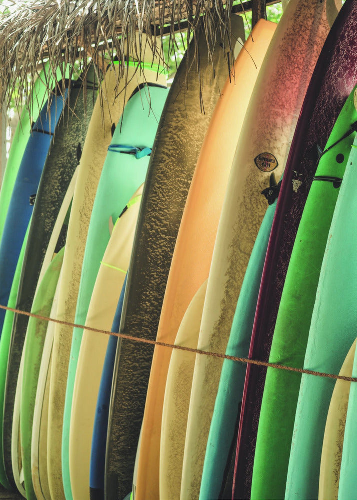 Surfboard Symphony | Canvas