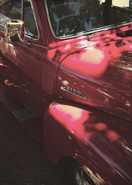 Crimson Classic Ride | Poster