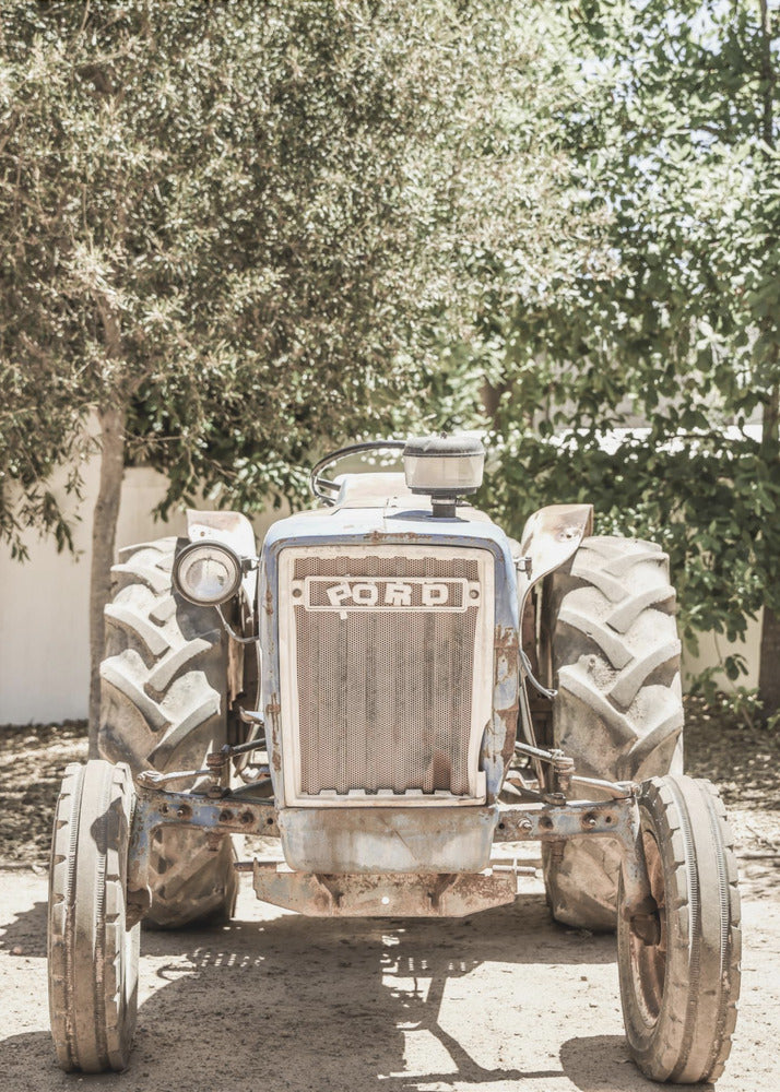 Rugged Tractor Scene | Canvas