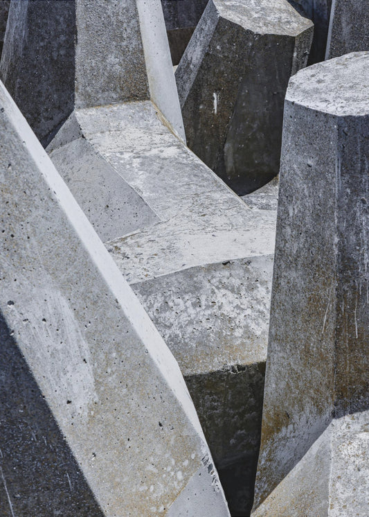 Concrete Forms Maze | Poster