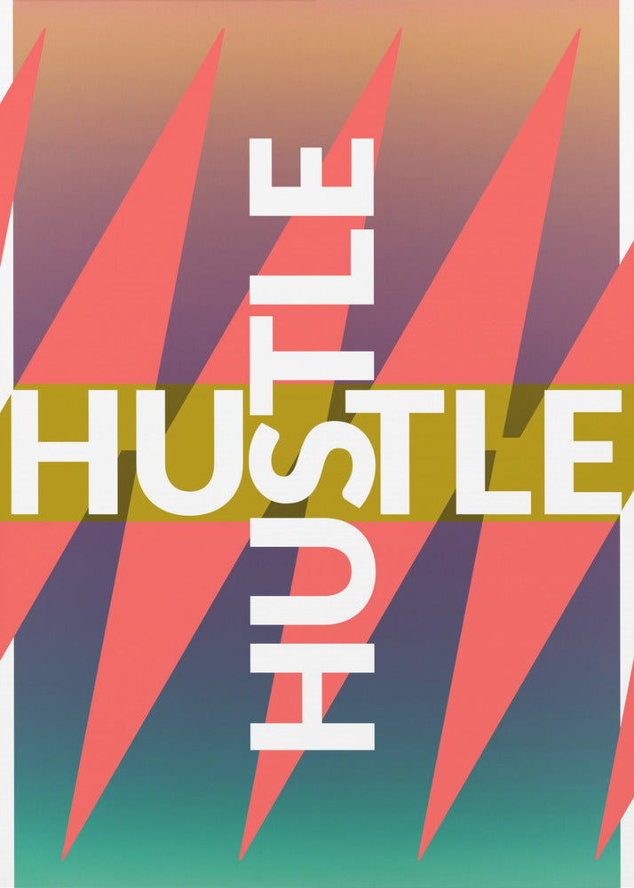Colorful Hustle Vibes | Canvas