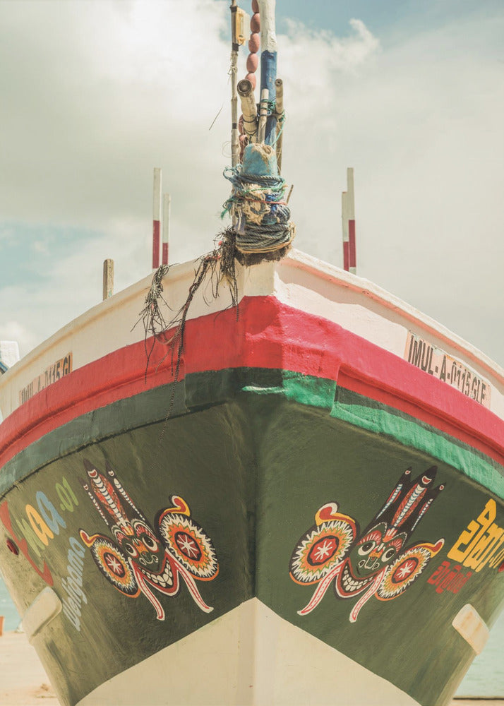 Vibrant Vesselfront | Canvas