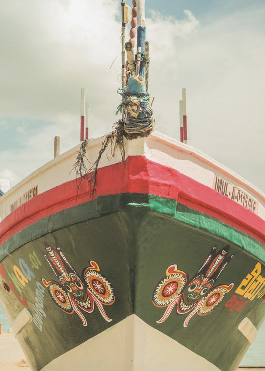 Vibrant Vesselfront | Canvas