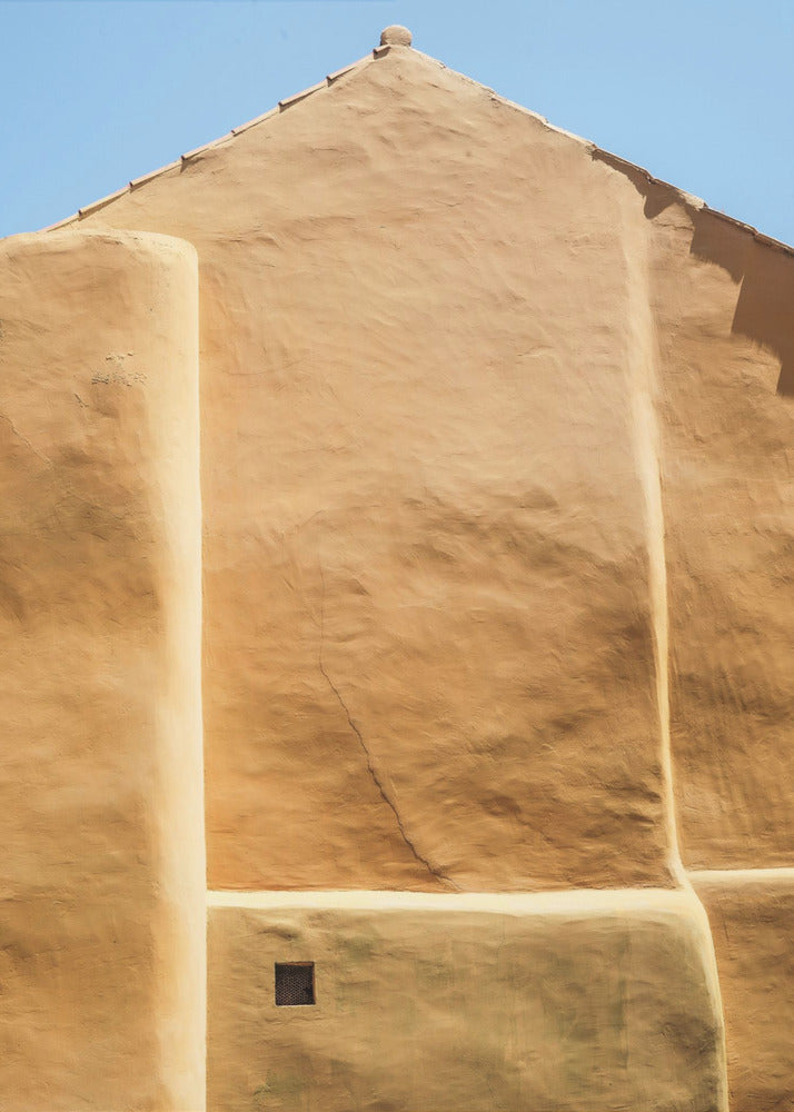 Golden Wall Contours | Poster