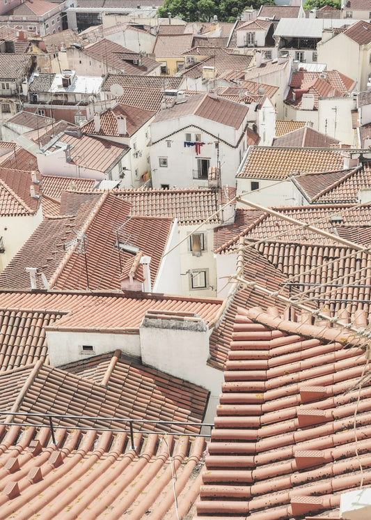 Terracotta Rooftops | Canvas