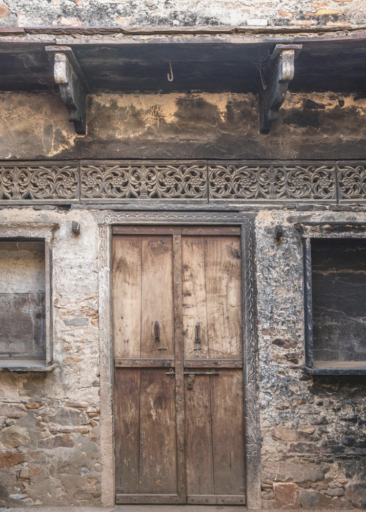 Rustic Heritage Door | Poster
