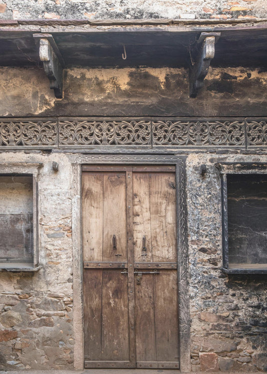 Rustic Heritage Door | Canvas