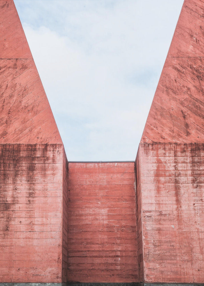 Crimson Pathway | Canvas