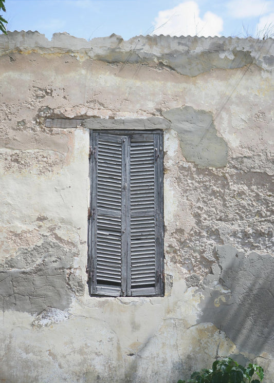 Weathered Shutters | Canvas