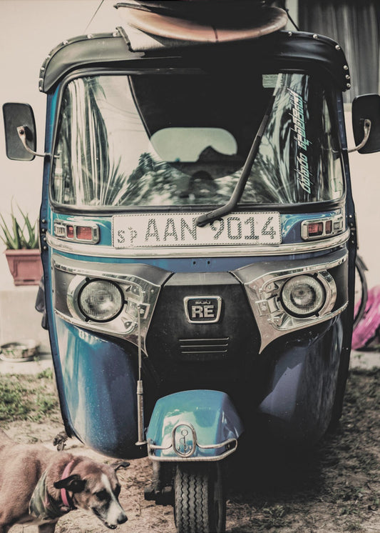 Urban Tuk-Tuk Tale | Canvas