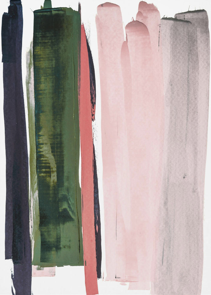 Vertical Brushstrokes | Canvas