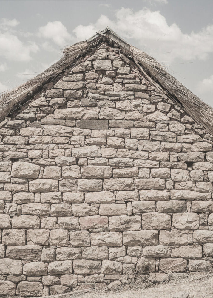Stone Roofscape | Canvas
