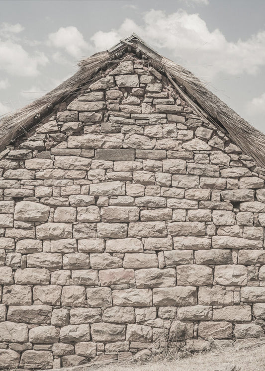 Stone Roofscape | Canvas
