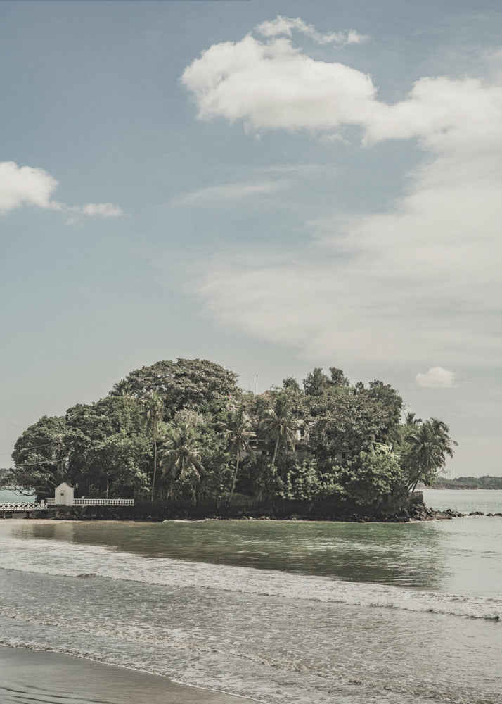 Serene Island landscape | Poster