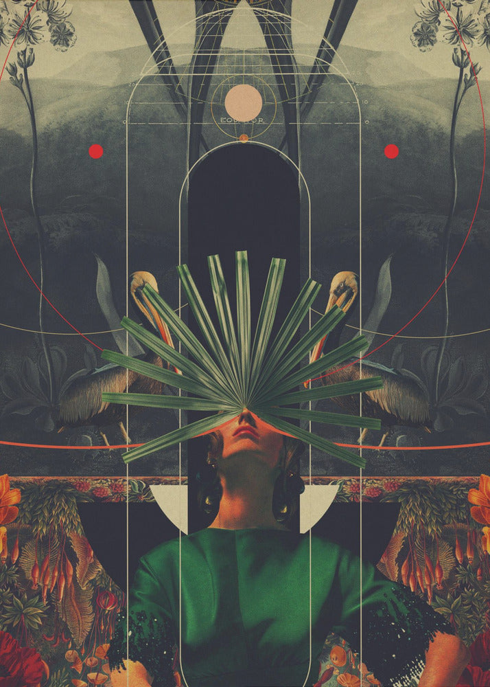 She Saw the Equator | Canvas