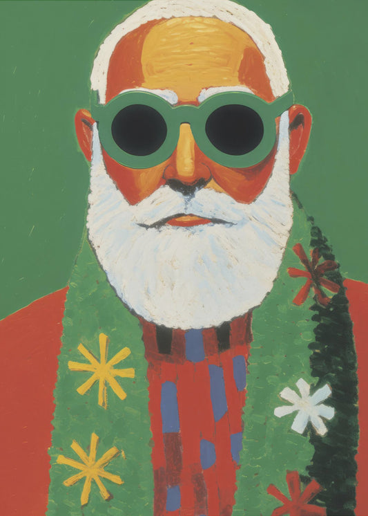 Sunny Santa Style | Canvas