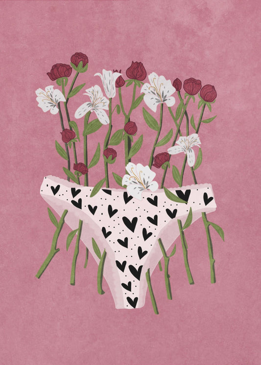 Blooming slip | Canvas