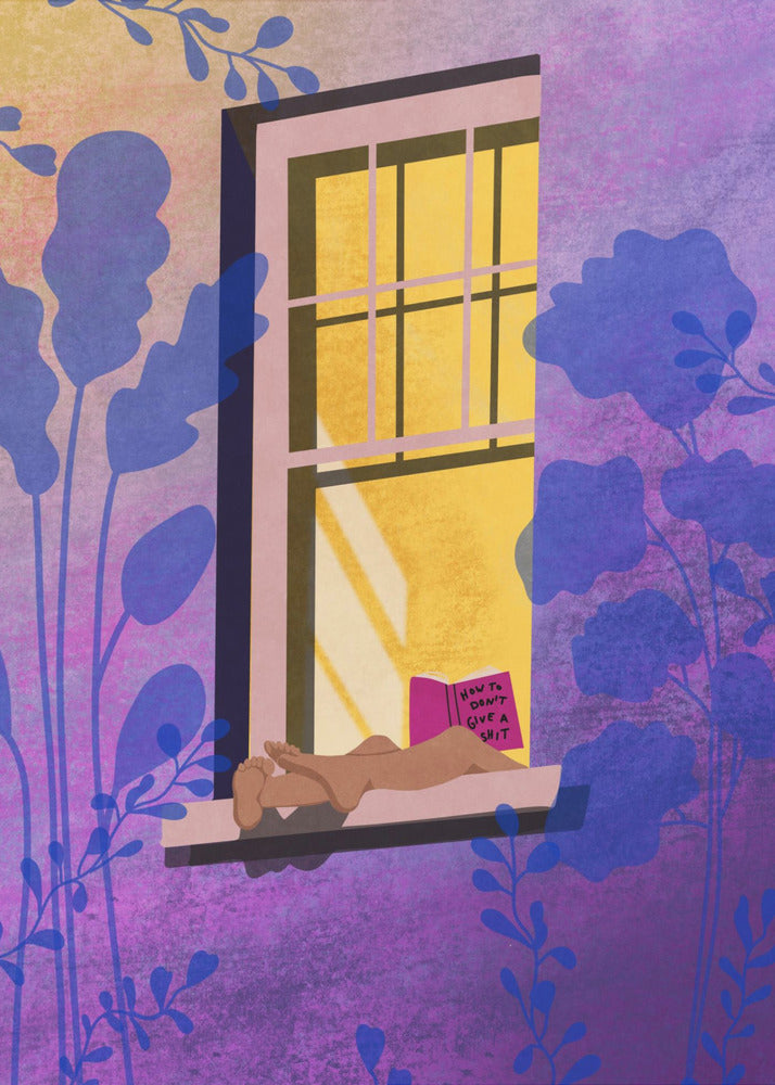 How to don't give a shit | Poster