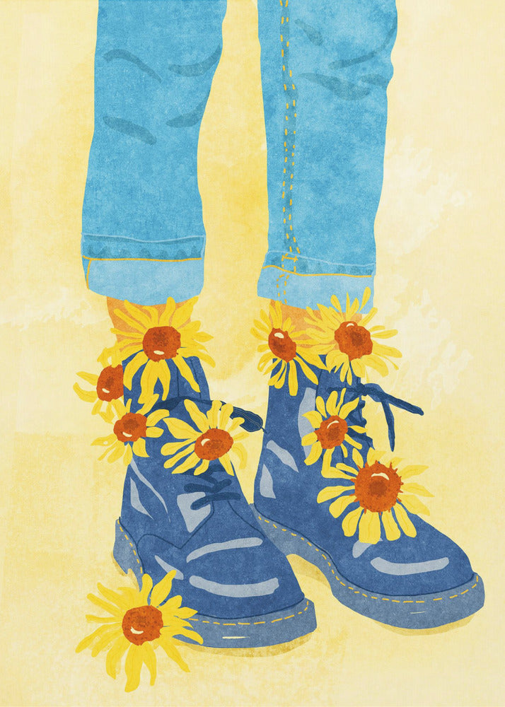 Sunflower Walk | Poster
